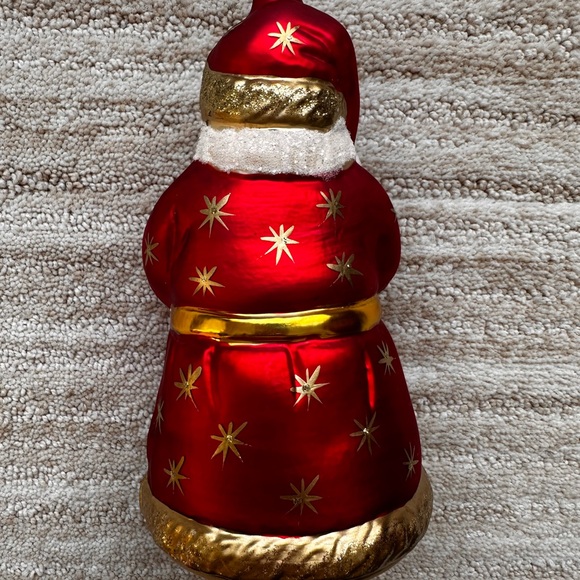 Christopher Radko Glass Christmas Ornament Ded Moroz Santa Red & Gold Robe - Picture 4 of 16
